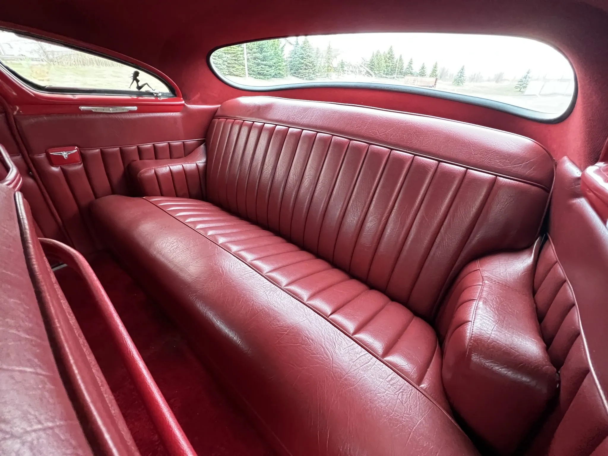 Mercury Eight Lead Sled custom chop top hot rod