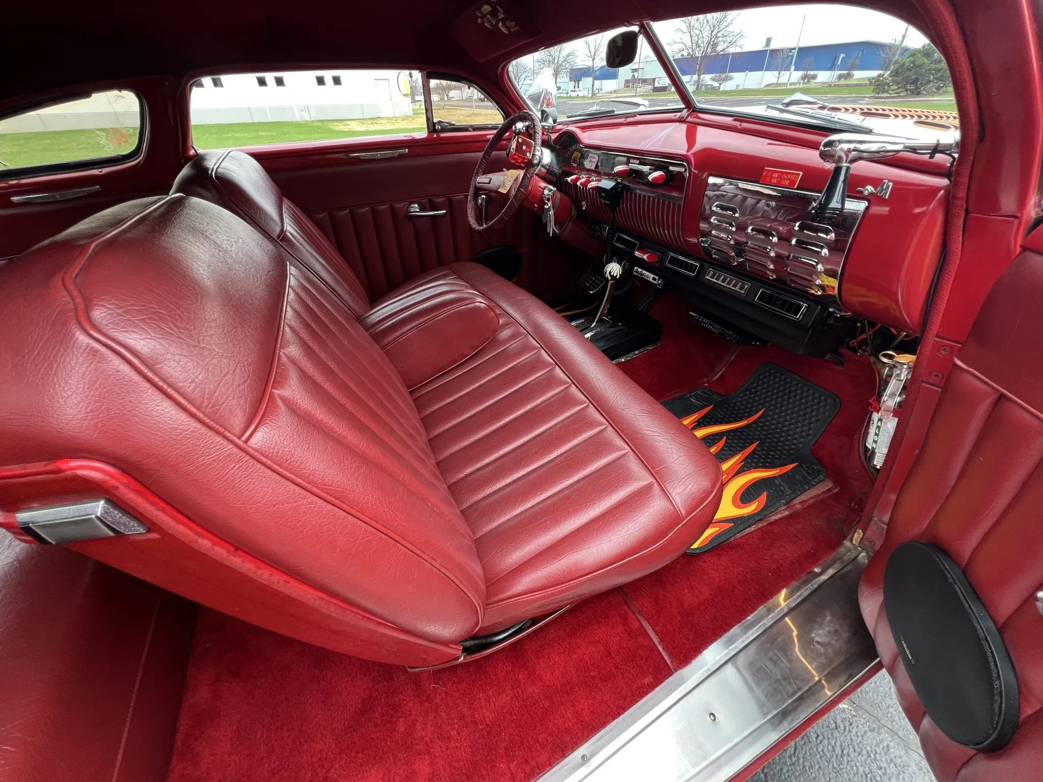 Mercury Eight Lead Sled custom chop top hot rod