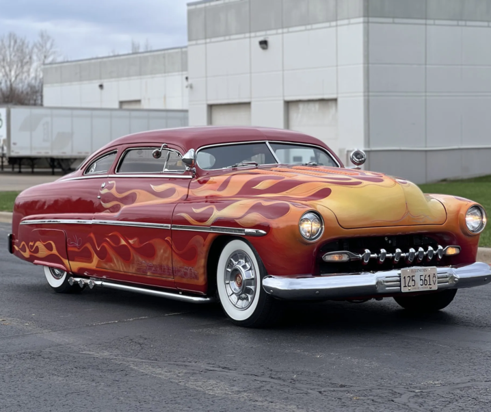 460-Powered 1951 Mercury Eight Lead Sled