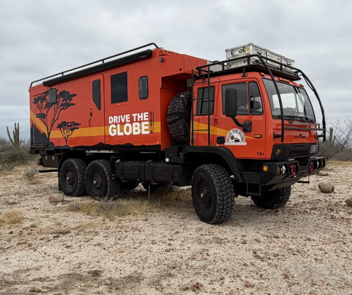 Stewart & Stevenson M1085A1 6×6 Overland Camper Conversion