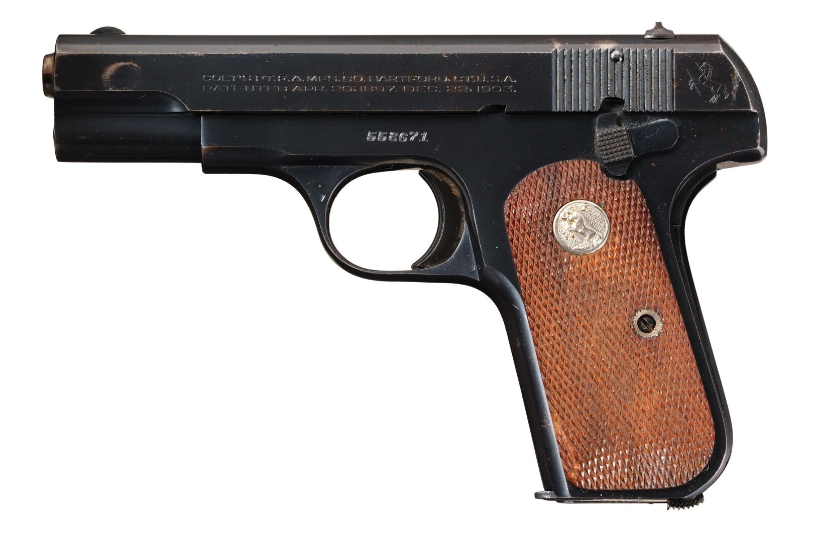 OSS agent Frederick Meyer's Colt M1903 pistol