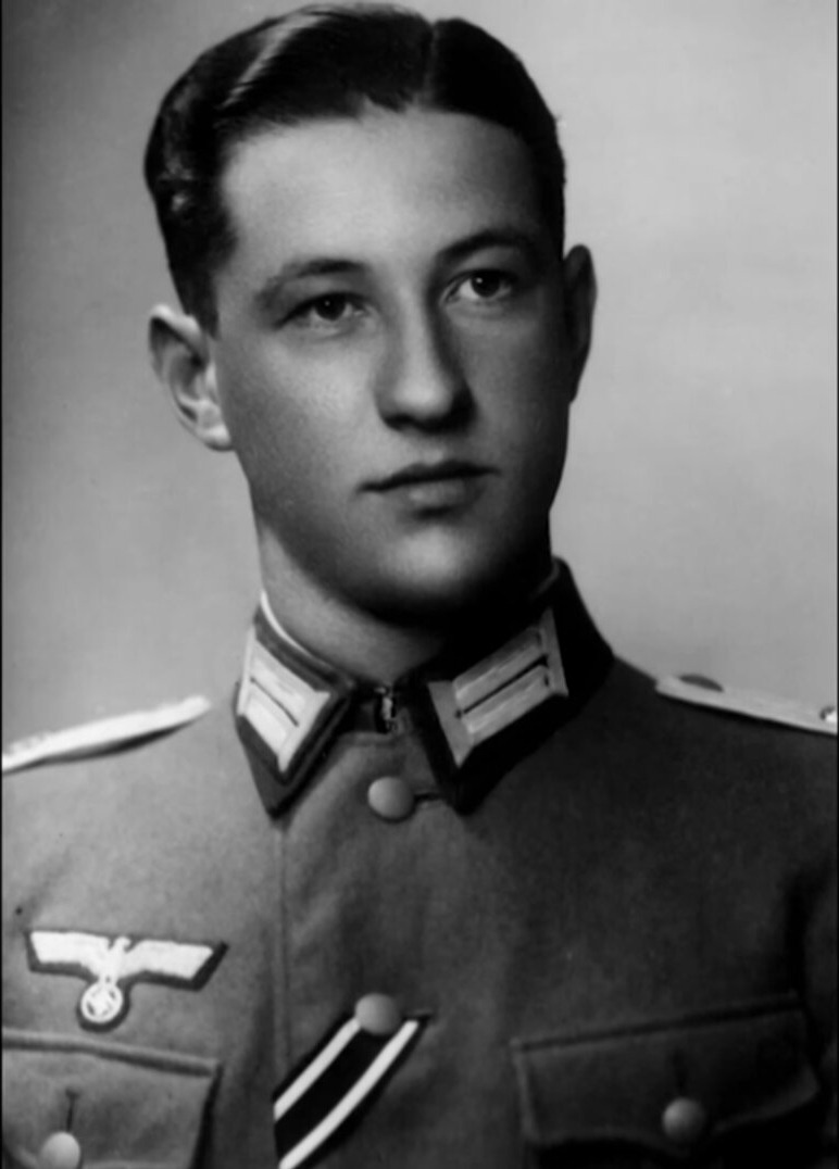 Franz Weber in Wehrmacht uniform