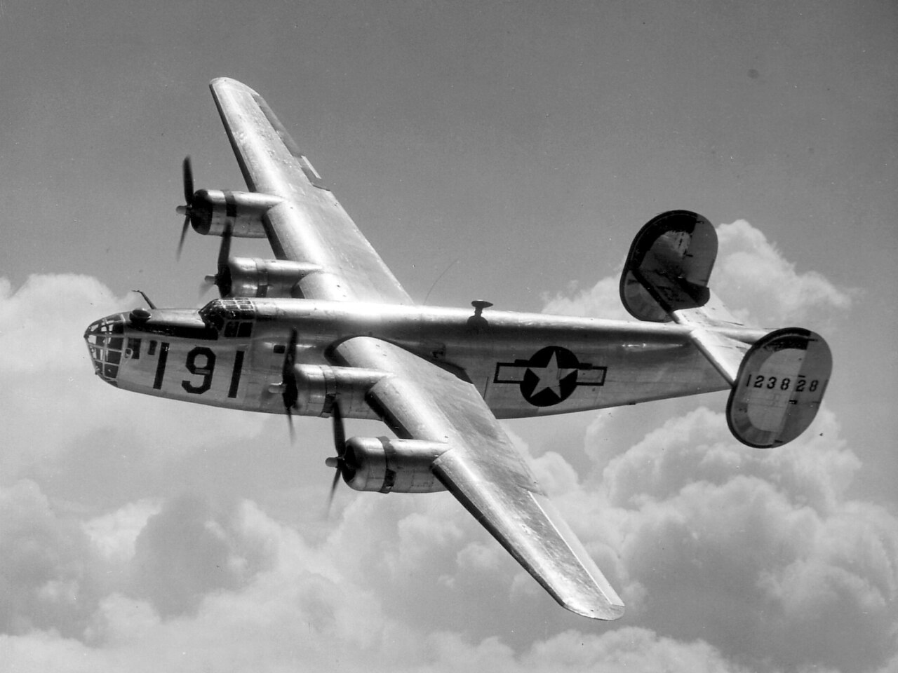 Consolidated B-24 aircraft
