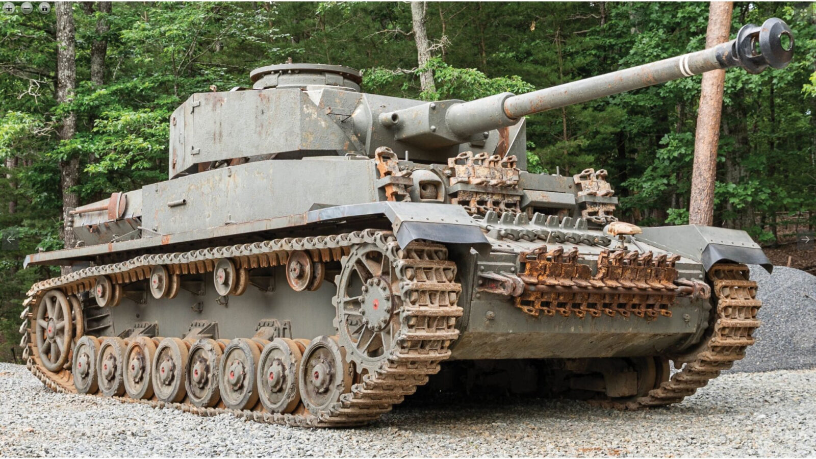 World War II German Panzerkampfwagen IV Medium Tank