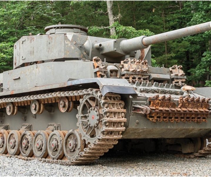 World War II German Panzerkampfwagen IV Ausführung H Medium Tank