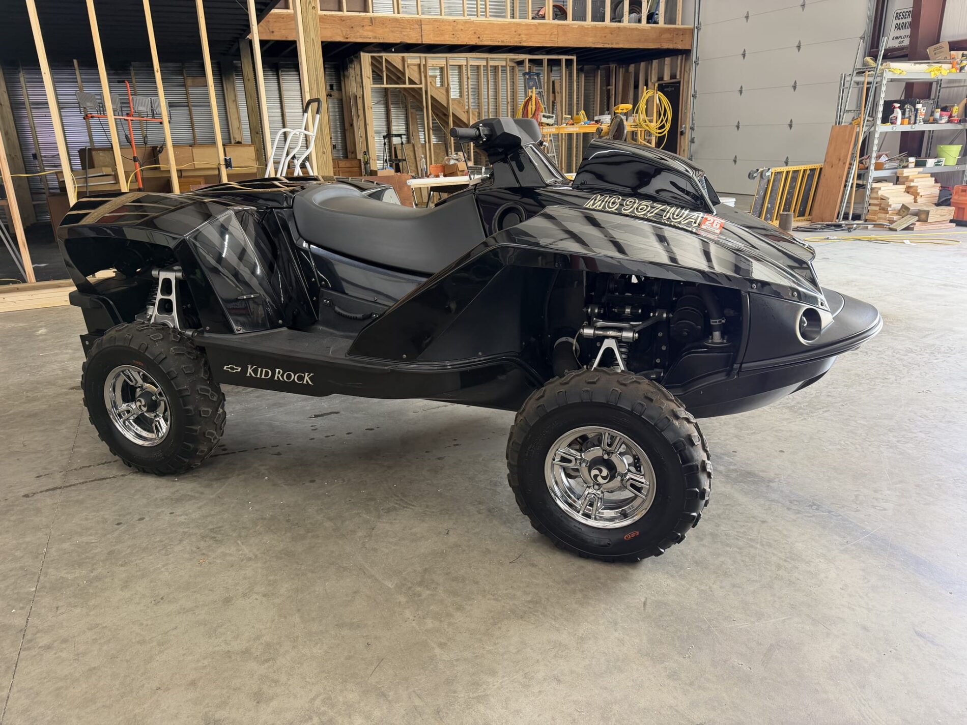 Gibbs Quadski amphibious quadbike jetski