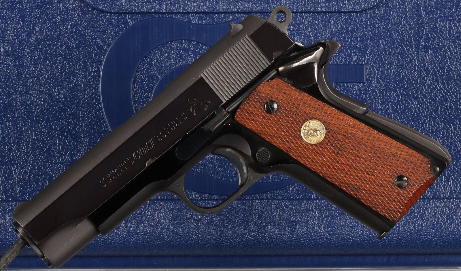 Italian Contract Colt Commander pistol chambered .30 Luger